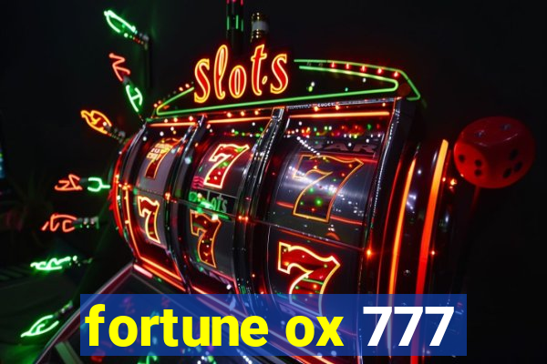 fortune ox 777